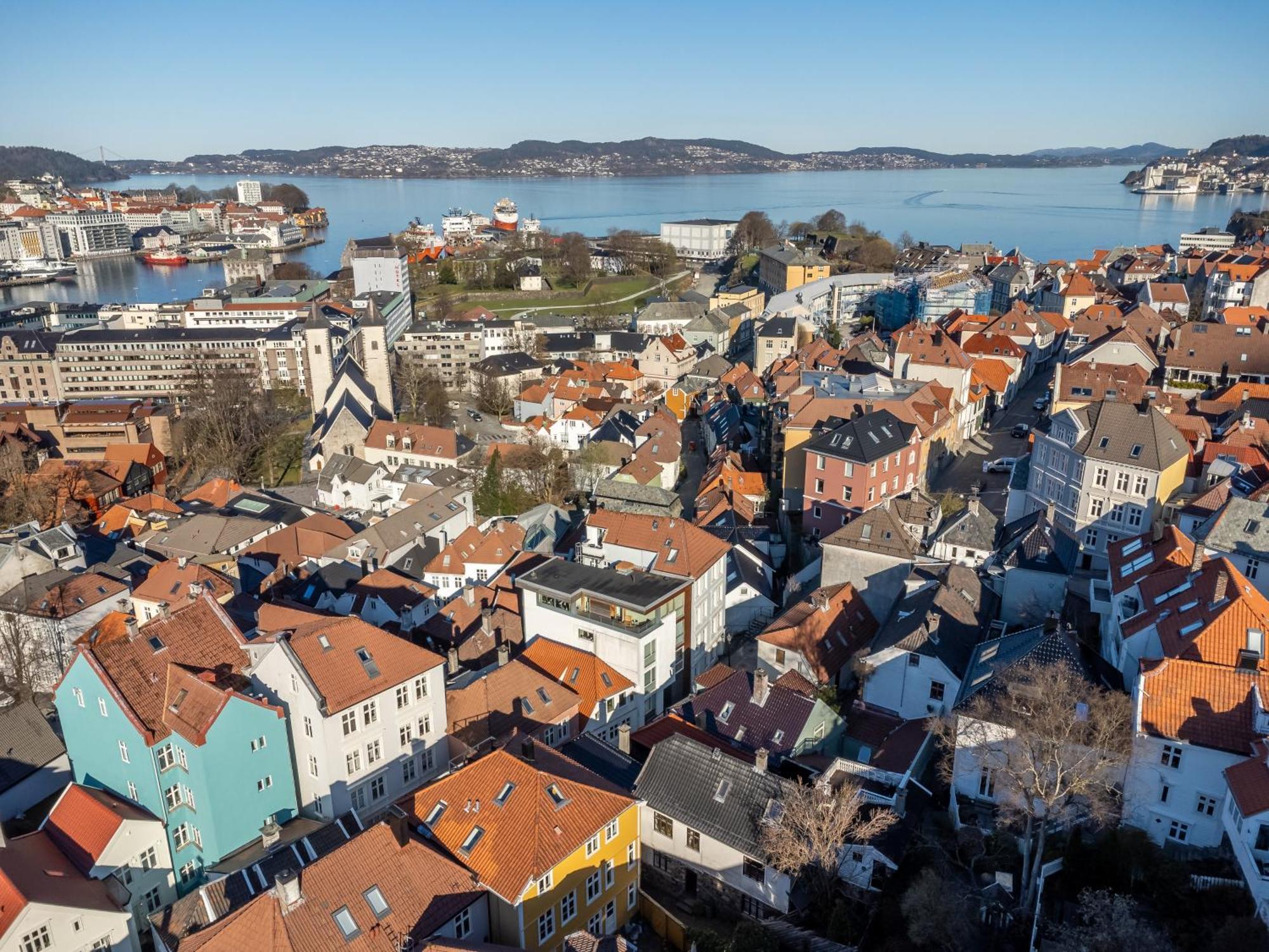 Bryggen // Floyen Apartments Bergen Buitenkant foto